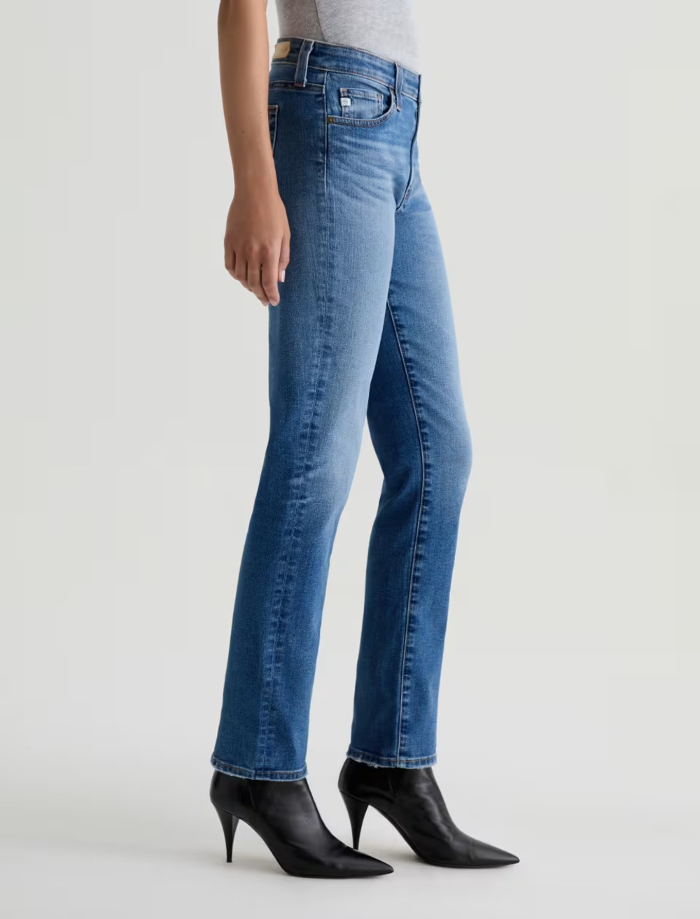 AG Adriano Goldschmied Mari AG-ED Jeans Women's 28R Slim Straight Blue Denim